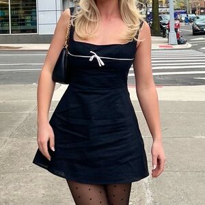 Peppermayo Black Mini Dress
